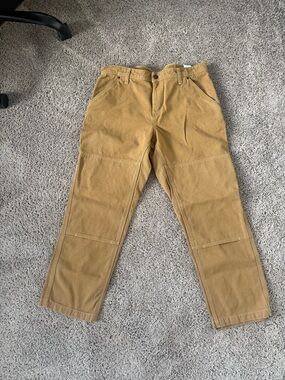 Patagonia Women’s Iron Forge Hemp Canvas Double Knee Pants in Tan Brown